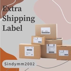 Extra shipping label